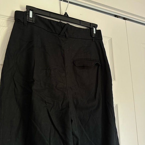 Banana Republic Linen Elegant Black Women's Pants - Picture 5 of 9